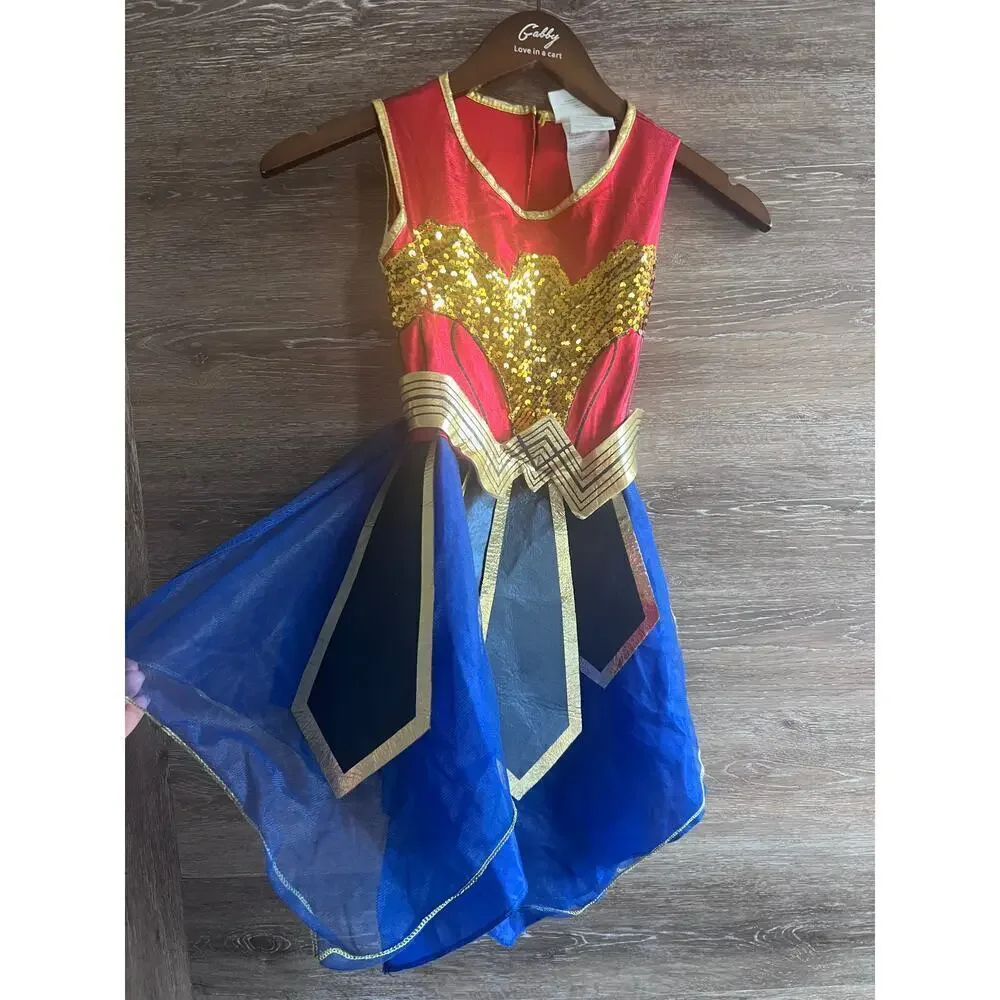 Wonder Woman Halloween costume Size M 7/8 Years kids hero girls